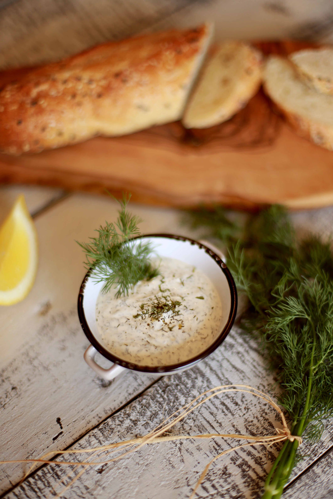 Zesty Lemon Dill Dip